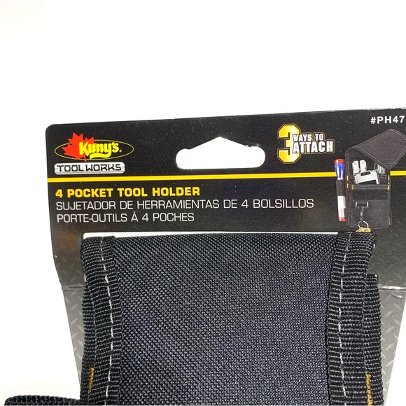 Kuny’s Black Four Pocket Tool Holder NWT - Picture 5 of 7